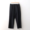 Solotex Twill Wide Chef Pants #BLACK [GM241-40295B]