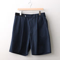Solotex Twill Wide Chef Shorts #NAVY [GM241-40296B]