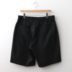 Solotex Twill Wide Chef Shorts #BLACK [GM241-40296B]