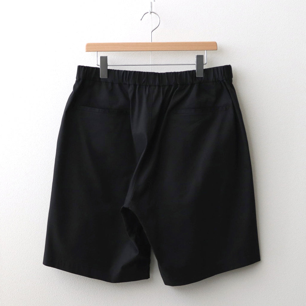 Solotex Twill Wide Chef Shorts #BLACK [GM241-40296B]