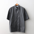 Solotex Twill S/S Oversized Box Shirt #C.GRAY [GM241-50291B]