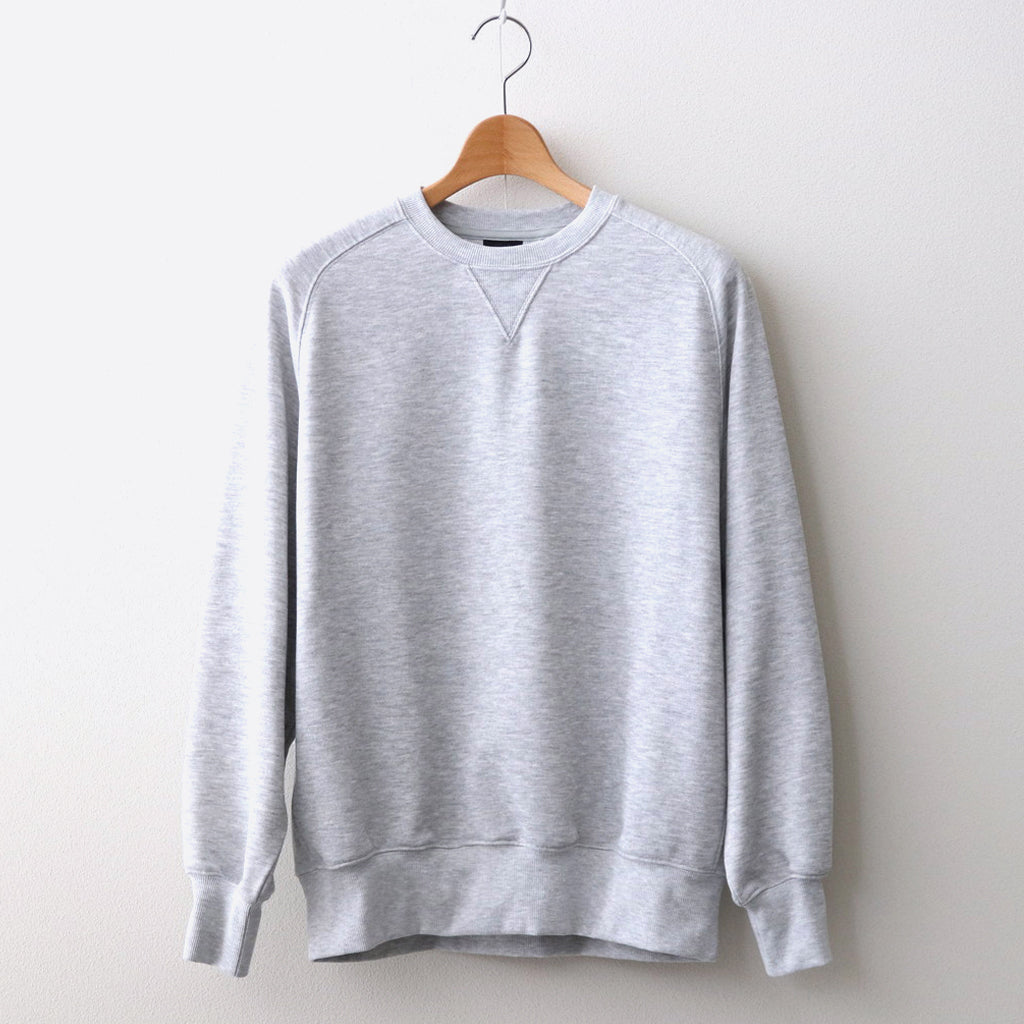 W's TECH SWEAT CREW FREEDOM SLEEVE #ASH [BE-50024L]