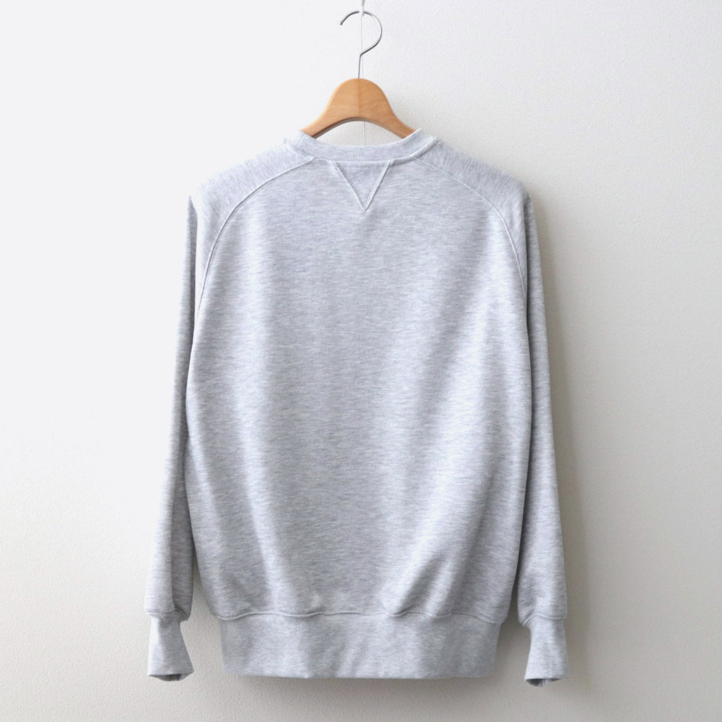 W's TECH SWEAT CREW FREEDOM SLEEVE #ASH [BE-50024L]