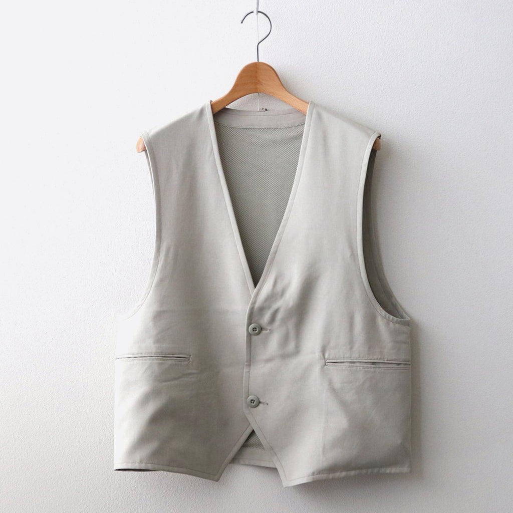 W's TECH WAIST COAT #Light Beige [BJ-58024L]