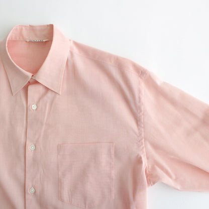 HARD TWIST FINX ORGANDY  SHIRT #LIGHT PINK CHAMBRAY [A24SS03VO]