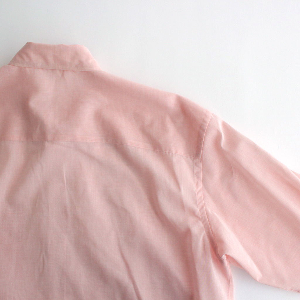 HARD TWIST FINX ORGANDY  SHIRT #LIGHT PINK CHAMBRAY [A24SS03VO]