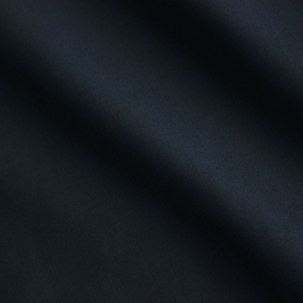 SUPER FINE TROPICAL WOOL SHIRT #DARK NAVY [A24SS03WT]