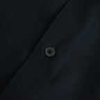 SUPER FINE TROPICAL WOOL SHIRT #DARK NAVY [A24SS03WT]