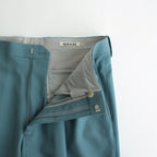 HARD TWIST WOOL DOBBY SLACKS #BLUE GRAY [A24SP02KW]