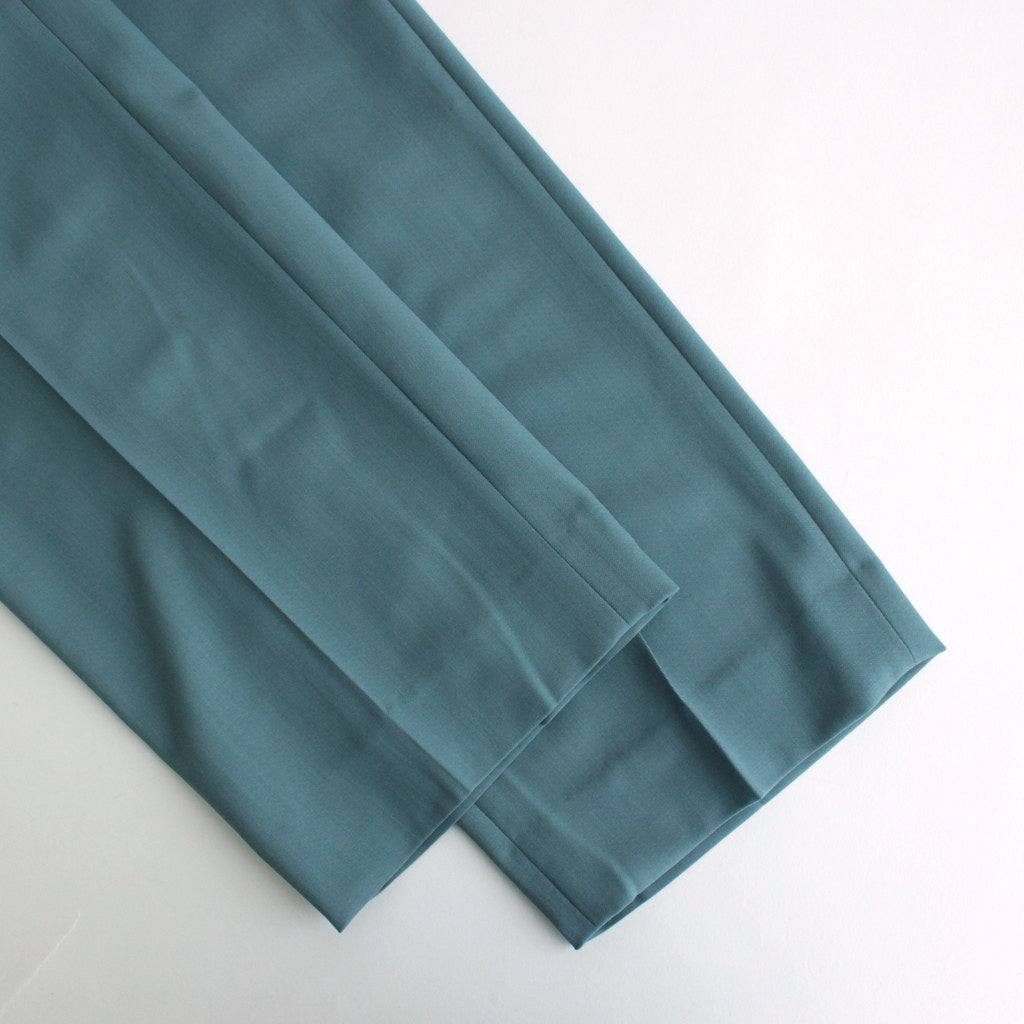 HARD TWIST WOOL DOBBY SLACKS #BLUE GRAY [A24SP02KW]