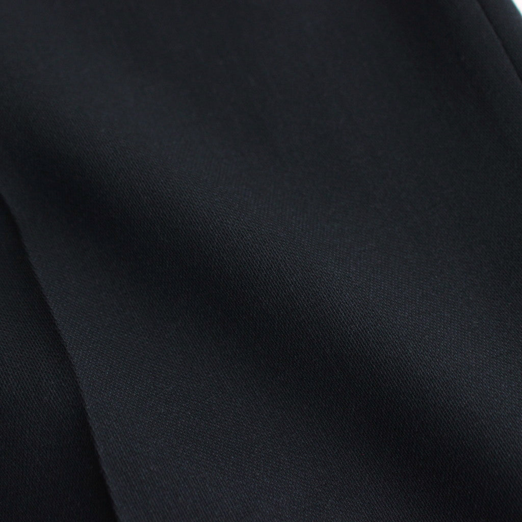 HARD TWIST WOOL DOBBY SLACKS #DARK NAVY [A24SP02KW]