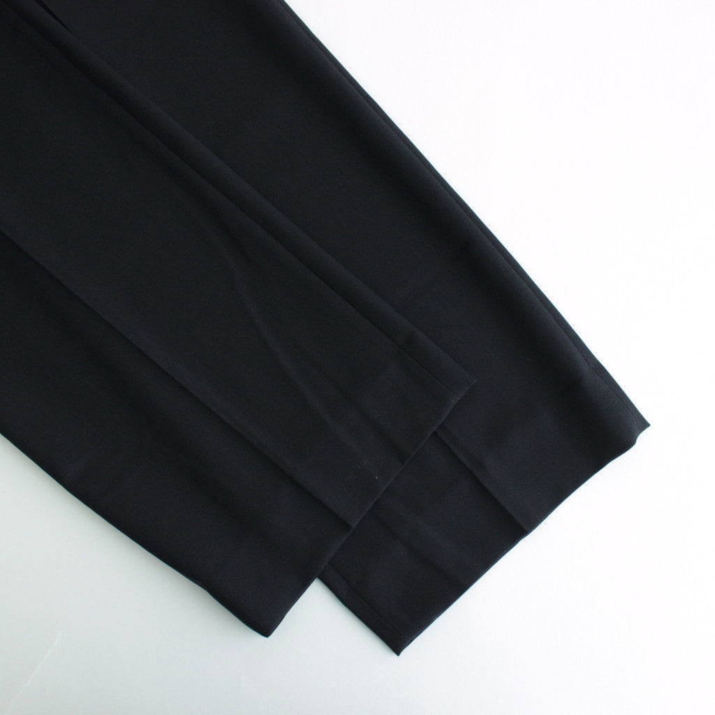 HARD TWIST WOOL DOBBY SLACKS #DARK NAVY [A24SP02KW]