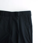 SUPER FINE TROPICAL WOOL SLACKS #DARK NAVY [A24SP04WT]