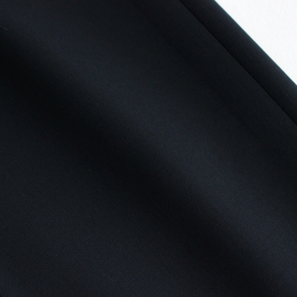 SUPER FINE TROPICAL WOOL SLACKS #DARK NAVY [A24SP04WT]
