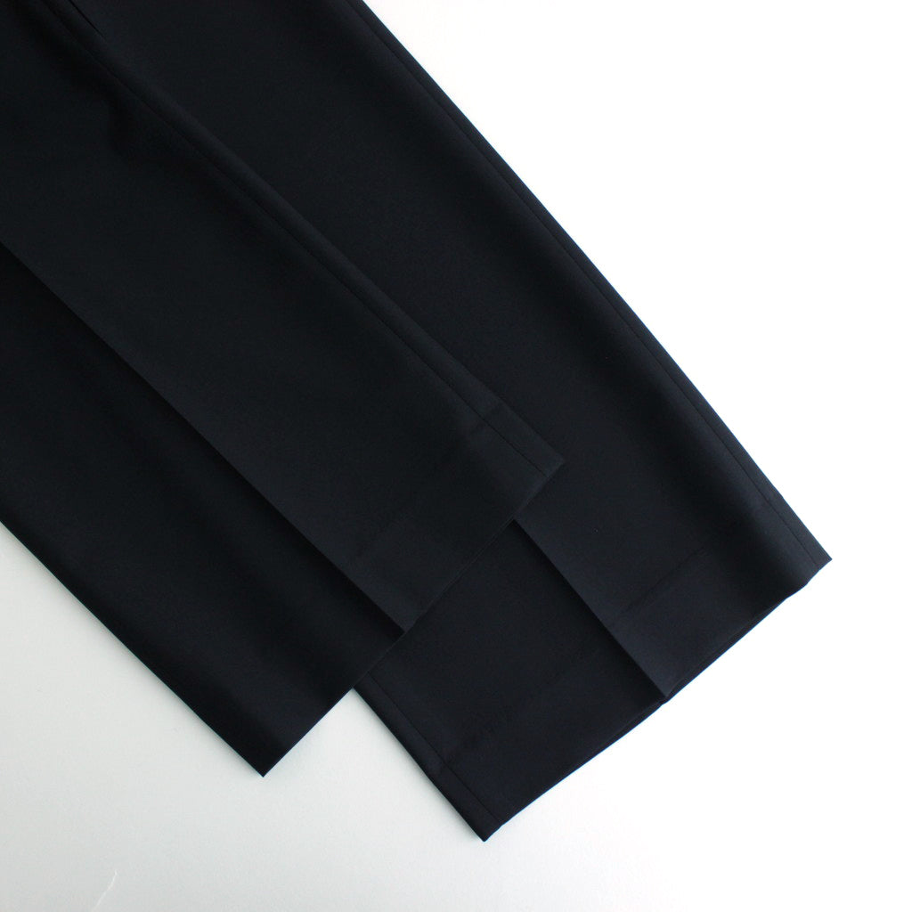 SUPER FINE TROPICAL WOOL SLACKS #DARK NAVY [A24SP04WT]