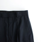 SUPER FINE TROPICAL WOOL SLACKS #DARK NAVY [A24SP06WT]