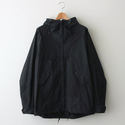 Cotton nylon cross mountain parka #BLACK [HN-J009-051]