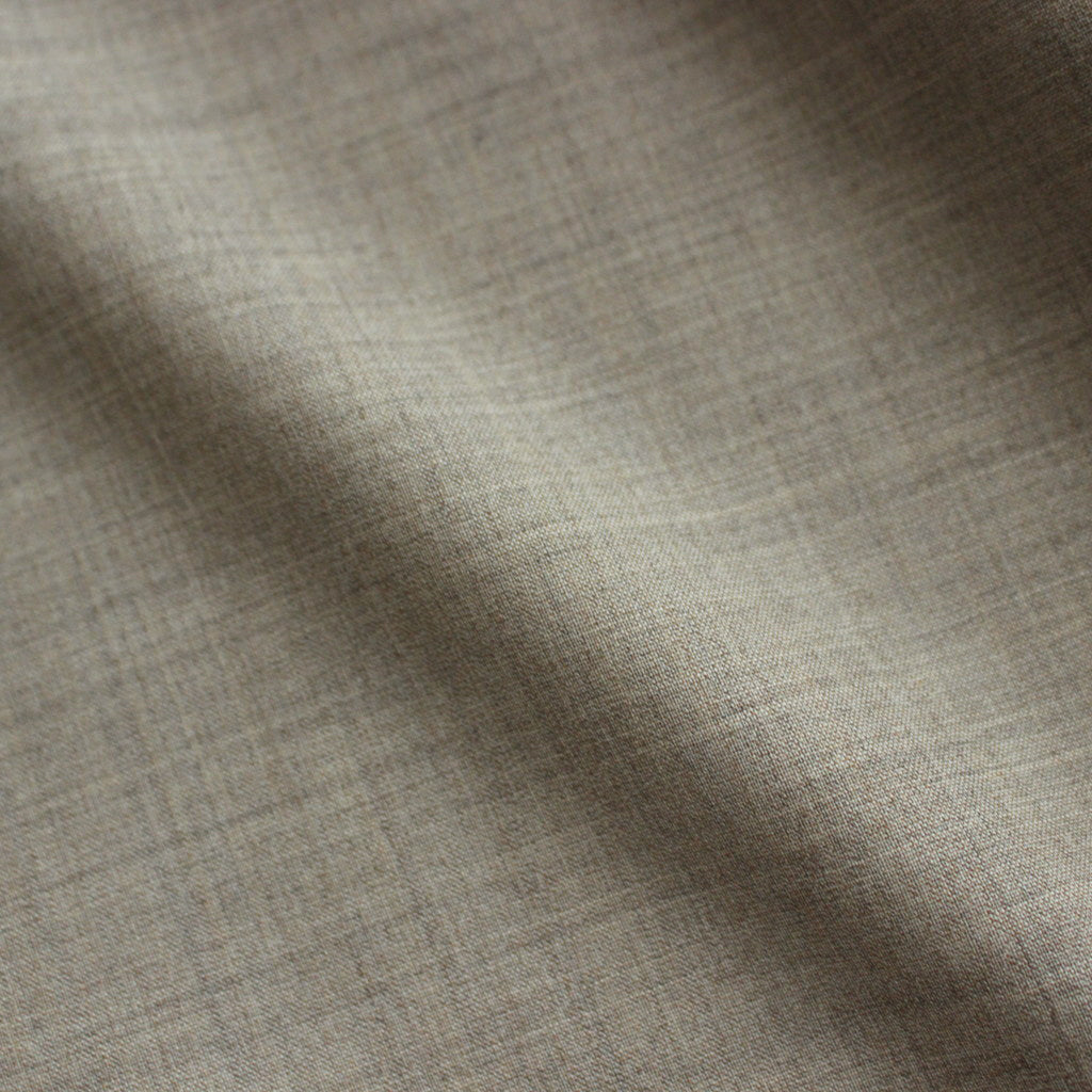 SUPER FINE TROPICAL WOOL SHIRT #TOP GRAY BEIGE [A24SS03WT]