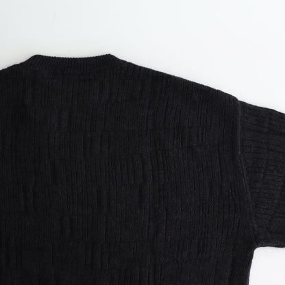 PLATING CREWNECK SWEATER #CHARCOAL [YK24FW0842S]