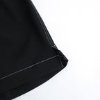 BELTED WIDE LEG SHORTS #BLACK [YK24SS0650P]