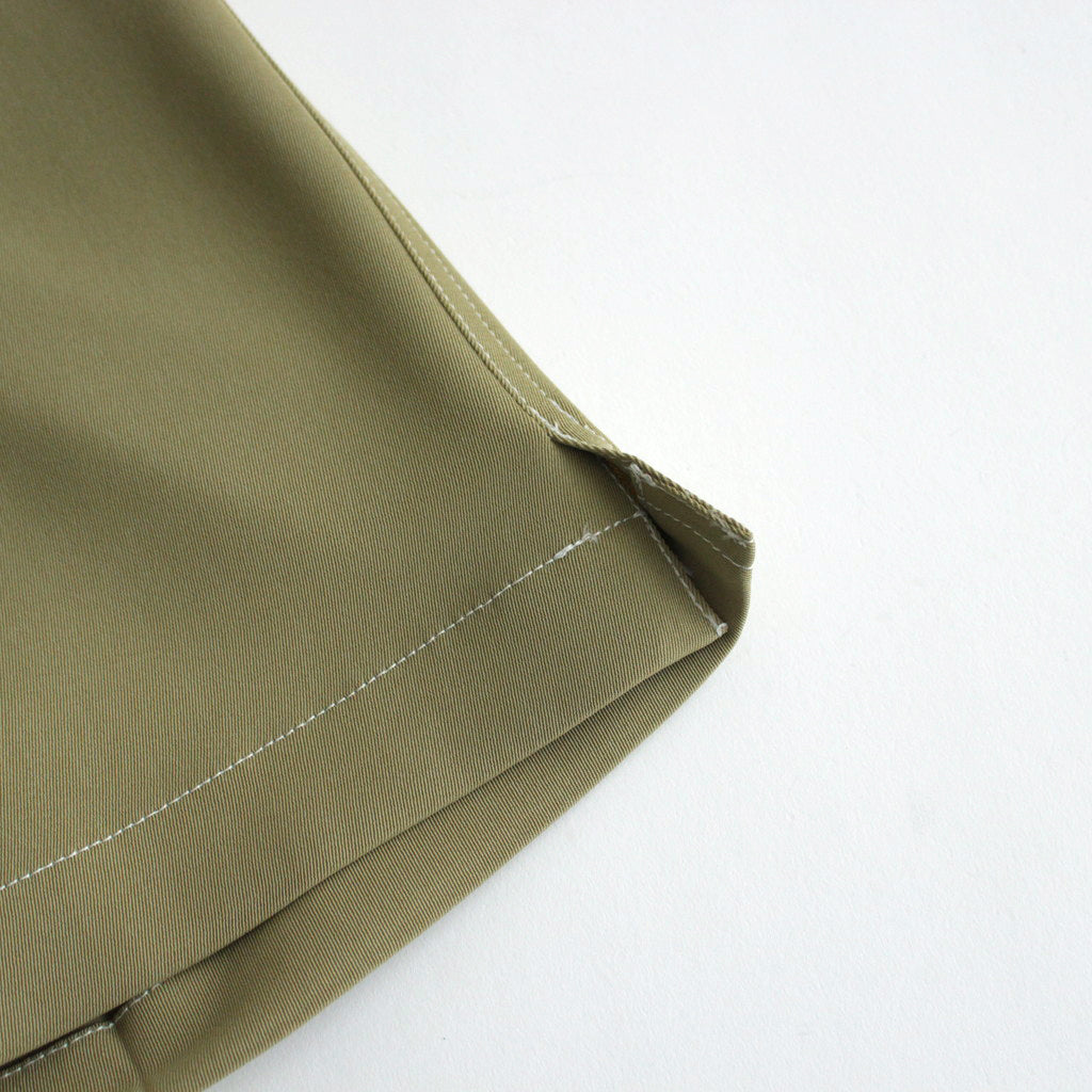 BELTED WIDE LEG SHORTS #SAND YELLOW [YK24SS0650P]