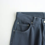 5P WIDE LEG STRAIGHT PANTS #FOG BLUE [YK24SS0649P]
