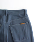 5P WIDE LEG STRAIGHT PANTS #FOG BLUE [YK24SS0649P]