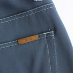 5P WIDE LEG STRAIGHT PANTS #FOG BLUE [YK24SS0649P]