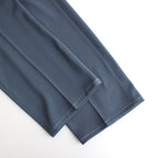 5P WIDE LEG STRAIGHT PANTS #FOG BLUE [YK24SS0649P]