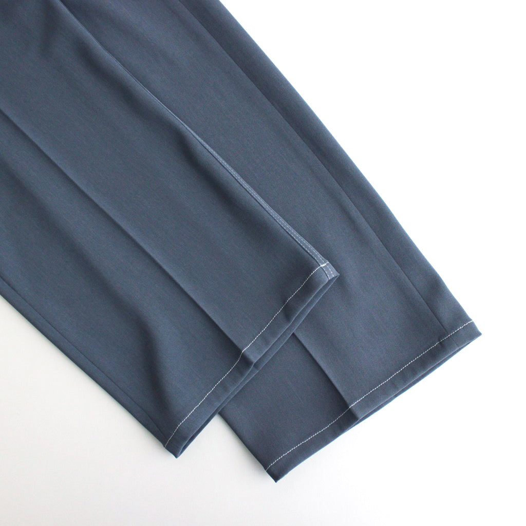 5P WIDE LEG STRAIGHT PANTS #FOG BLUE [YK24SS0649P]