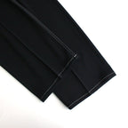 5P WIDE LEG STRAIGHT PANTS #BLACK [YK24SS0649P]