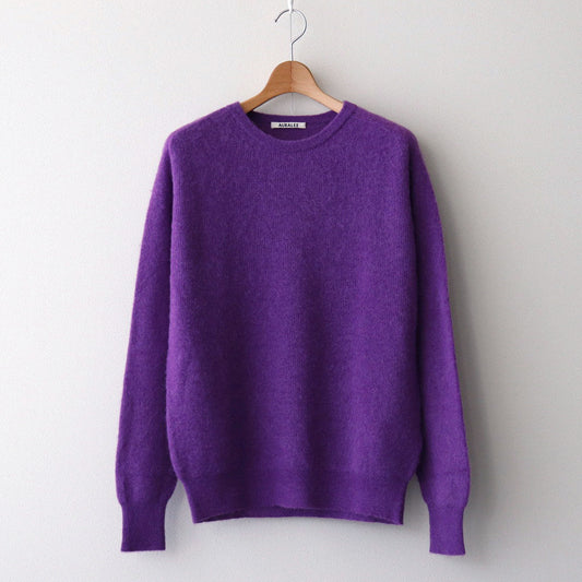 BABY SURI ALPACA SHEER KNIT P/O #PURPLE [A24AP02AK]