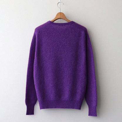 BABY SURI ALPACA SHEER KNIT P/O #PURPLE [A24AP02AK]