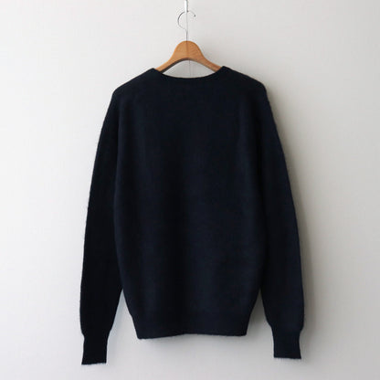 BABY SURI ALPACA SHEER KNIT P/O #NAVY [A24AP02AK]