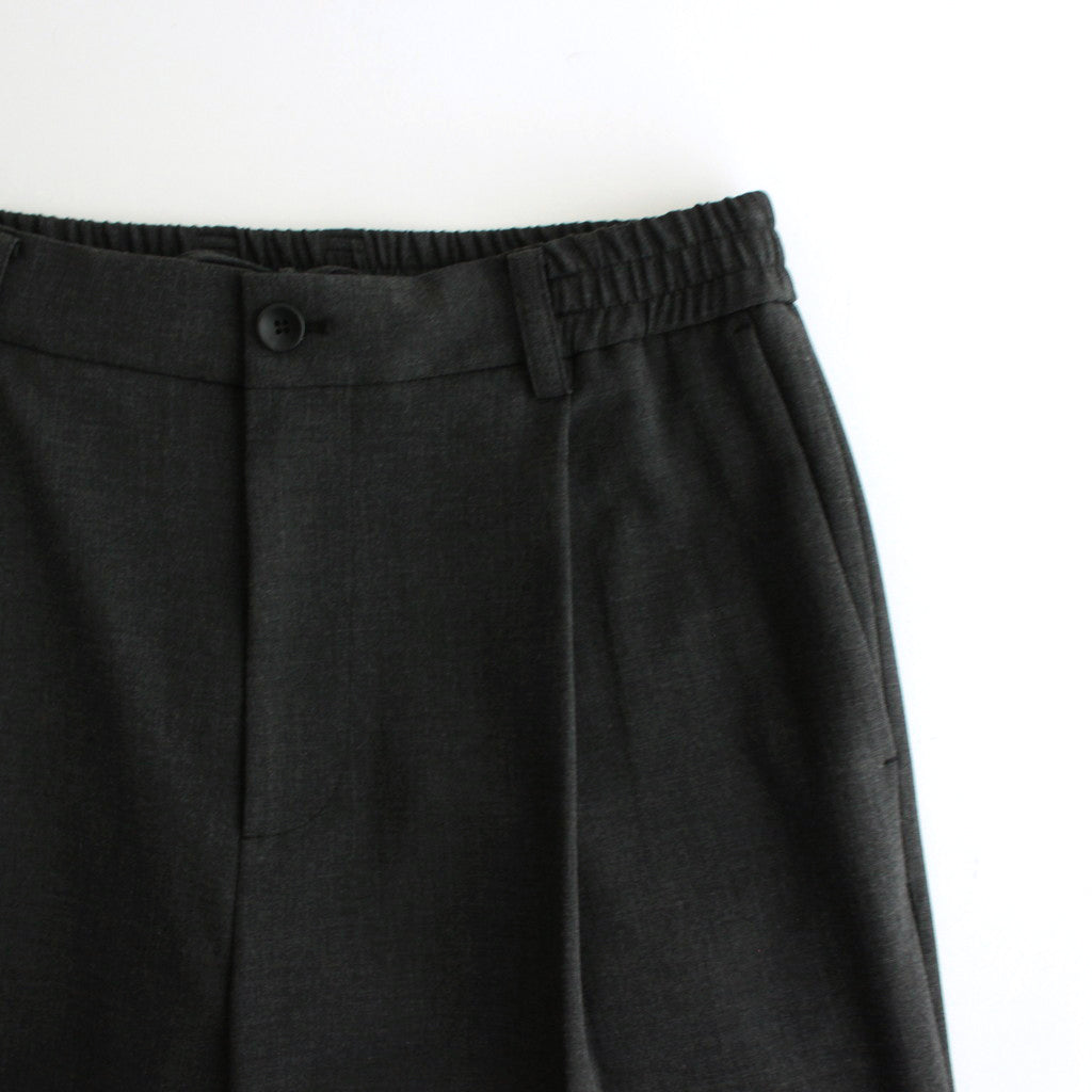 HABANA BANDED SLACKS #HEATHER CHARCOAL [AODFPT007]