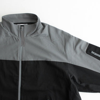 Wool Nylon Gabardine Shell Jacket #GRAYxBLACK [GM243-30046]