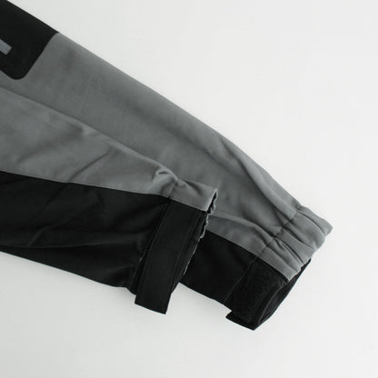 Wool Nylon Gabardine Shell Jacket #GRAYxBLACK [GM243-30046]