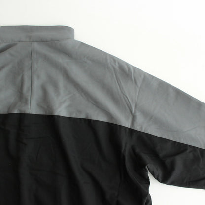 Wool Nylon Gabardine Shell Jacket #GRAYxBLACK [GM243-30046]