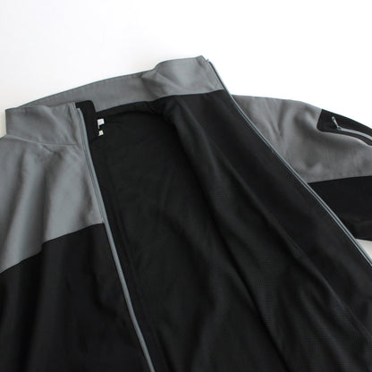 Wool Nylon Gabardine Shell Jacket #GRAYxBLACK [GM243-30046]