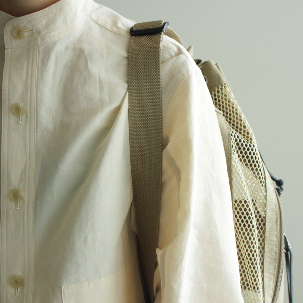 MESH LARGE BACKPACK MADE BY AETA #BEIGE [A24SB01AE]