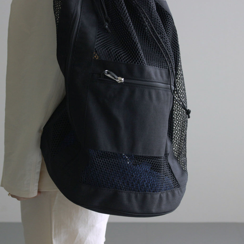 MESH LARGE BACKPACK MADE BY AETA #BLACK [A24SB01AE]