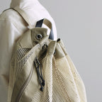 MESH SMALL BACKPACK MADE BY AETA #BEIGE [A24SB02AE]