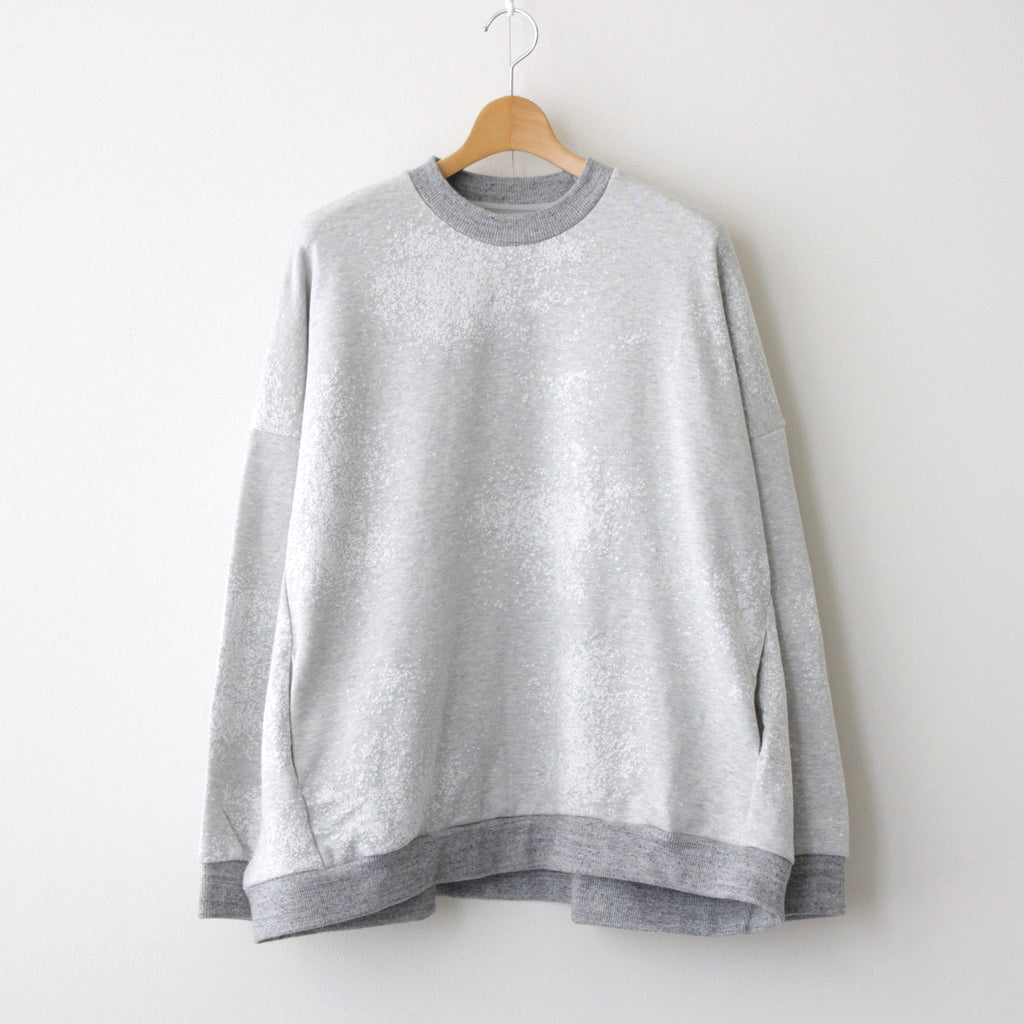 グラニュールSWワイドトレーナー #Heather Gray [D223-T958]