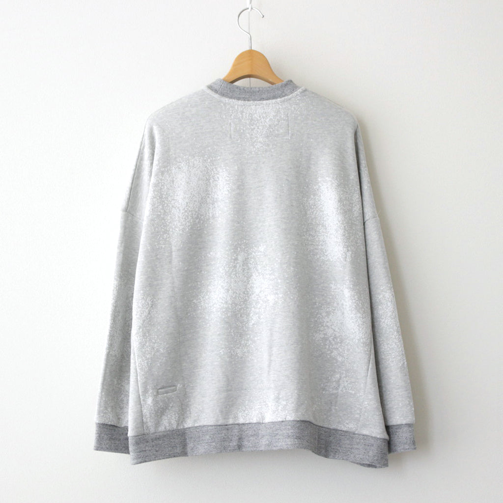 グラニュールSWワイドトレーナー #Heather Gray [D223-T958]