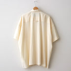 ショートスリーブBigシャツ-S #IVORY [D124-T660-S]