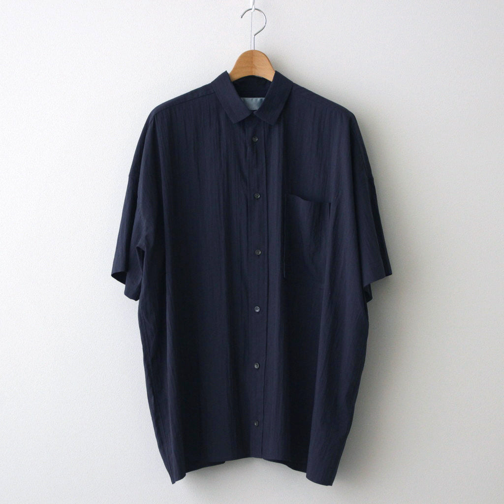 ショートスリーブBigシャツ-S #NAVY [D124-T660-S]