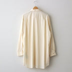 ヨークスリーブシャツ-S #IVORY [D124-T610-S]