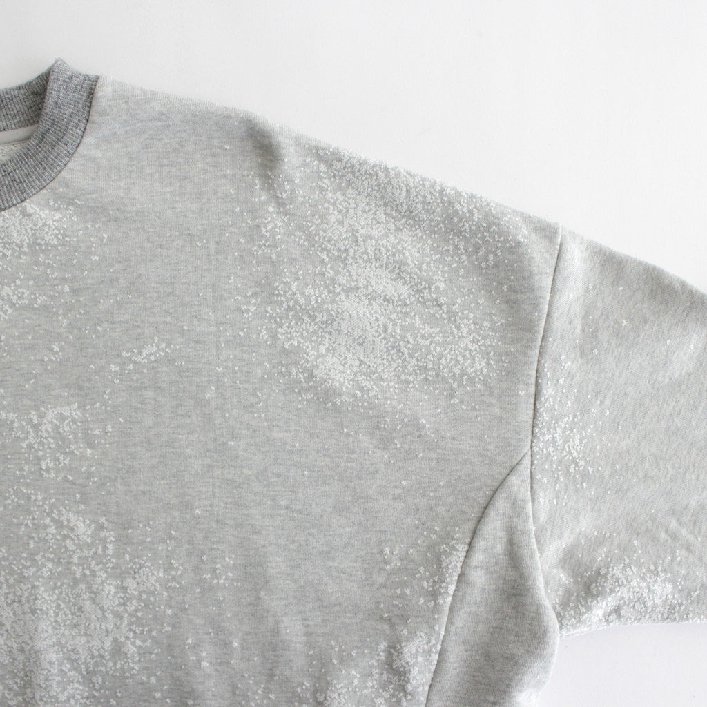 グラニュールSWワイドトレーナー #Heather Gray [D223-T958]