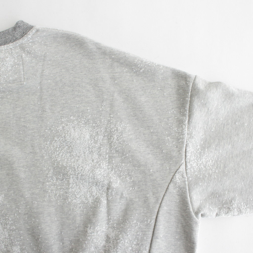 グラニュールSWワイドトレーナー #Heather Gray [D223-T958]