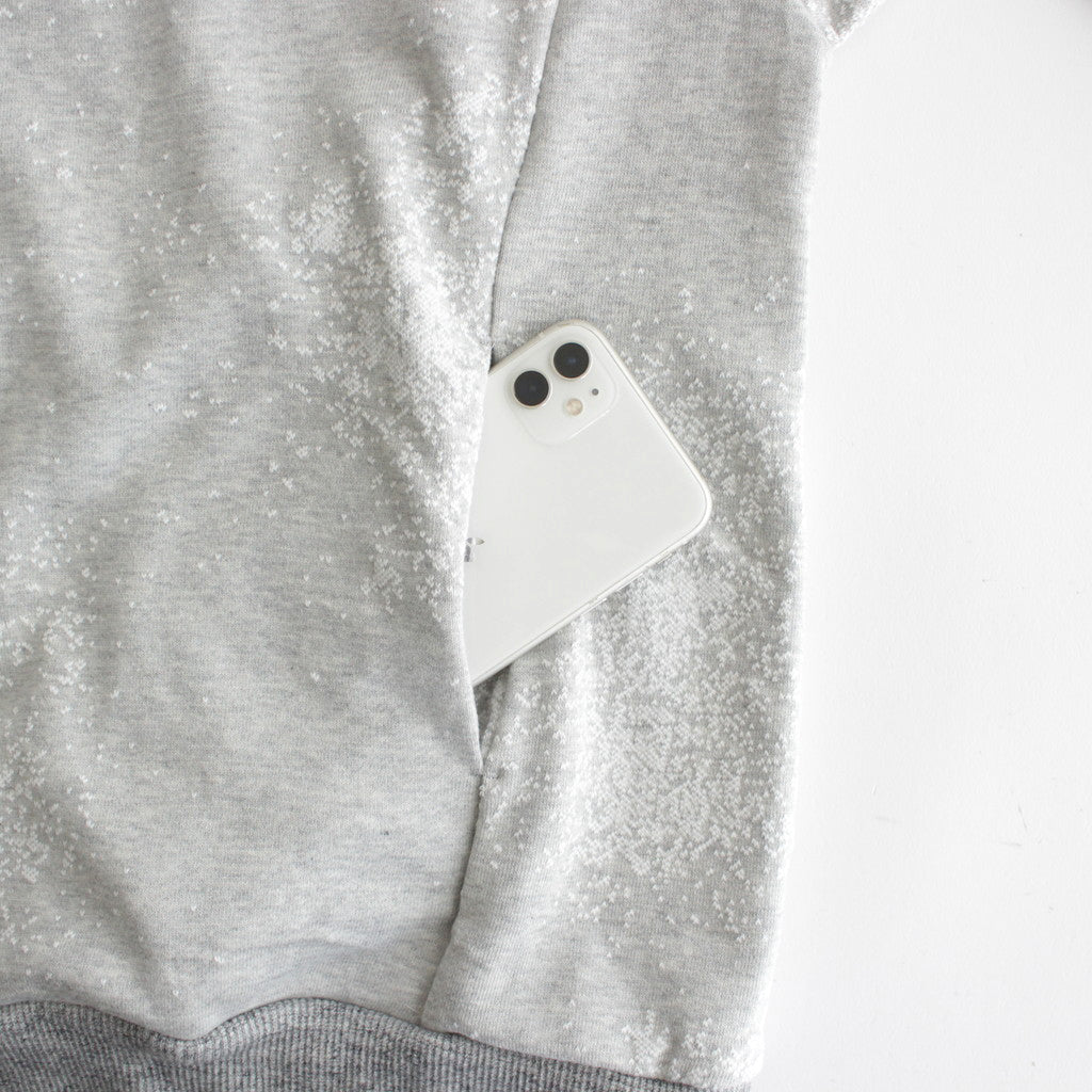 グラニュールSWワイドトレーナー #Heather Gray [D223-T958]